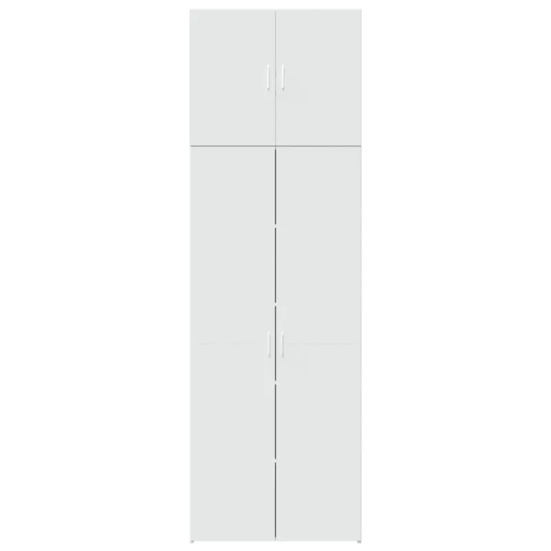 Komoda, baltos spalvos, 80x42,5x249cm, apdirbta mediena