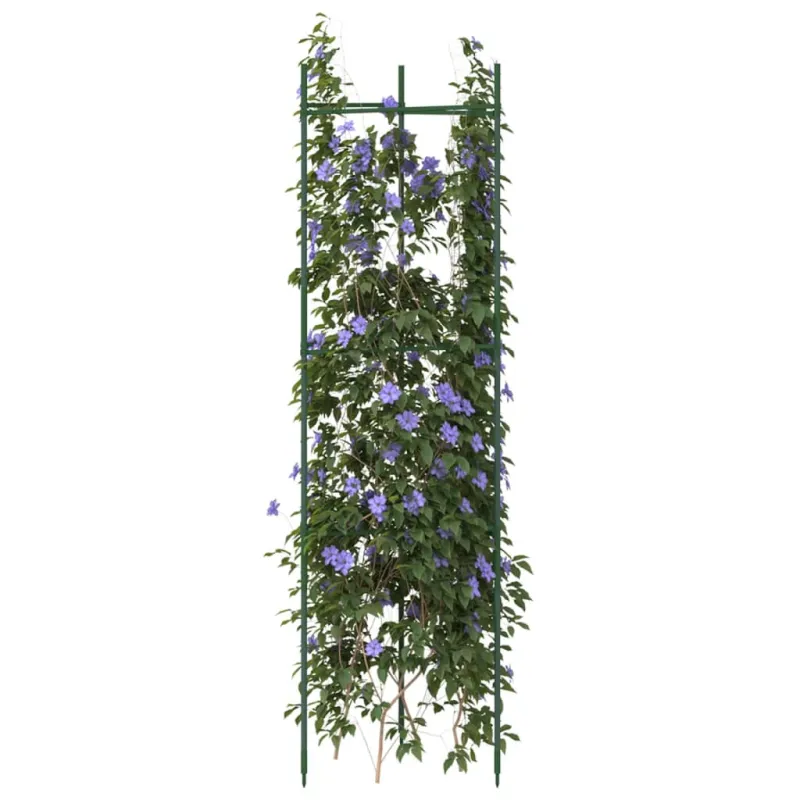 Pomidorų narvai, 8vnt., 116 cm Plienas ir PP