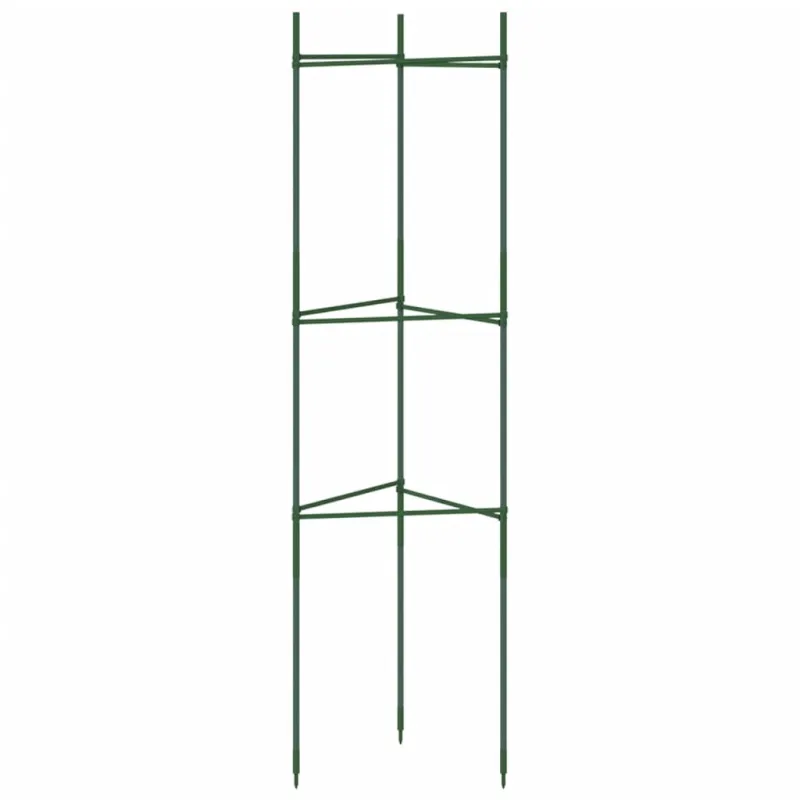 Pomidorų narvai, 8vnt., 116 cm Plienas ir PP