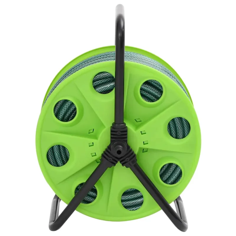 Žarnos ritė su tvirtinimo detalėmis, žalia, 0,5", 30m, PVC