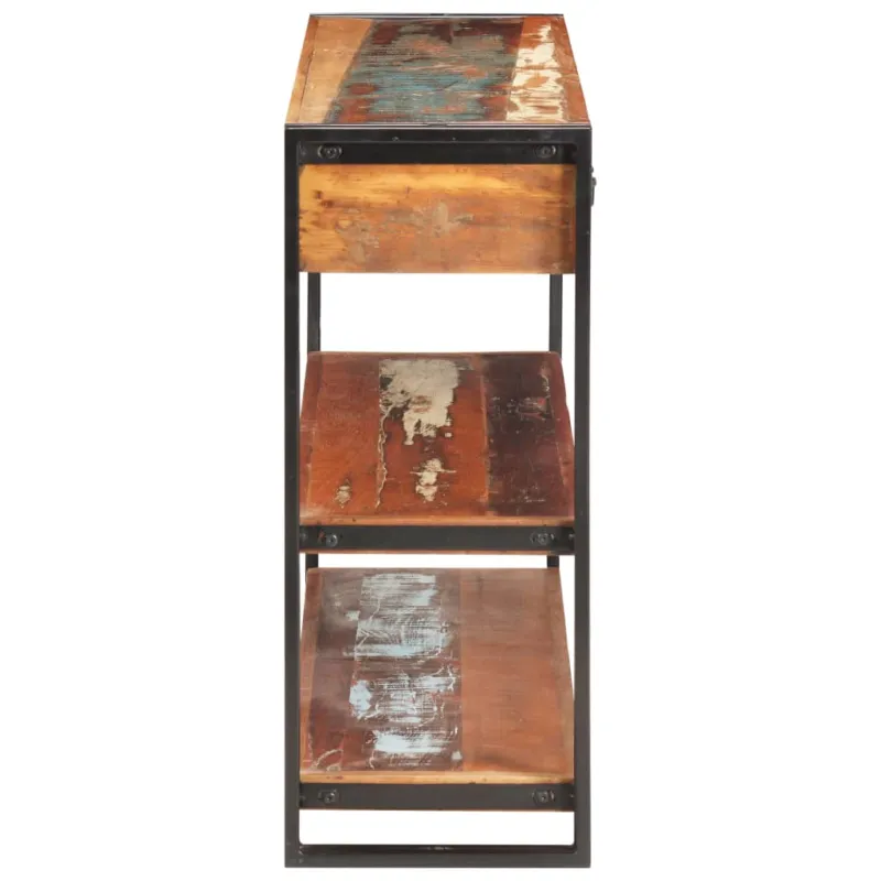Šoninė spintelė, 120x30x75cm, perdirbtos medienos masyvas