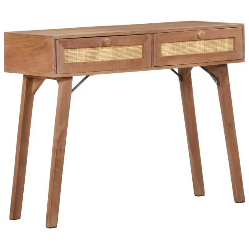 Konsolinis staliukas, 100x35x76cm, mango medienos masyvas