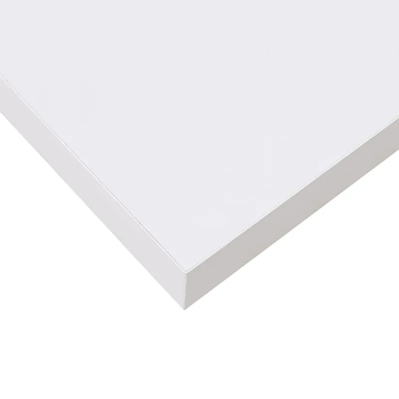 Pakabinama sieninė lentyna, balta, 23x23,5x3,8cm, MDF, blizgi