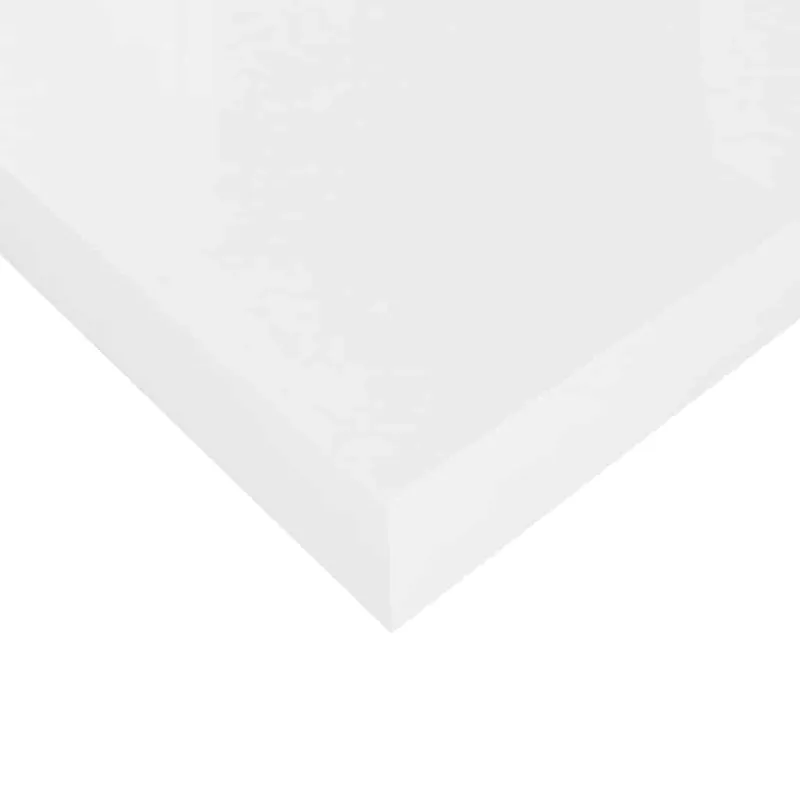 Pakabinama sieninė lentyna, balta, 80x23,5x3,8cm, MDF, blizgi