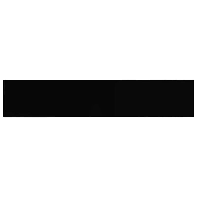 Pakabinama sieninė lentyna, juoda, 120x23,5x3,8cm, MDF, blizgi