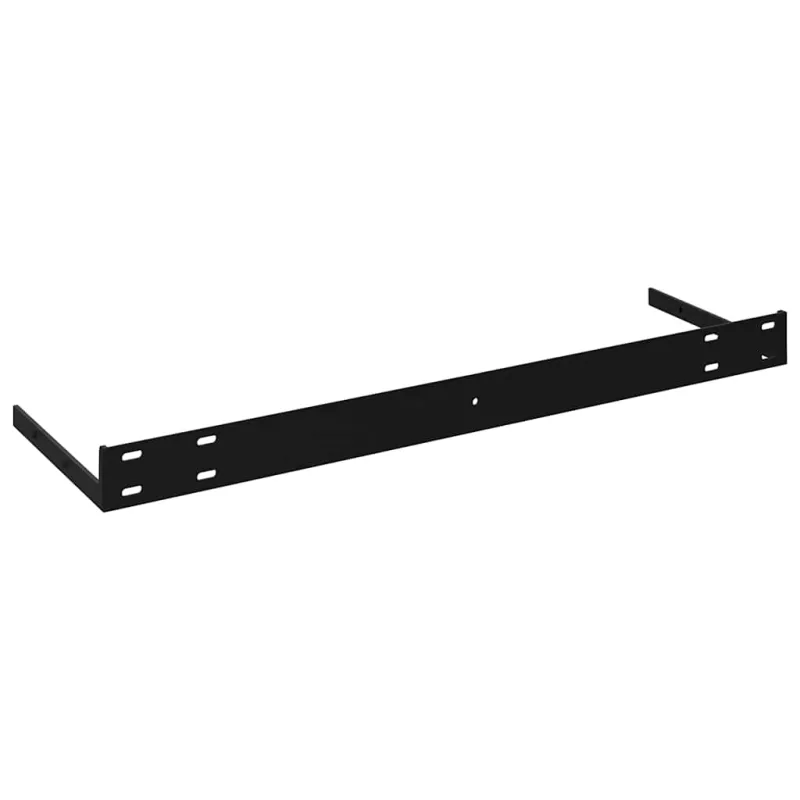 Pakabinamos lentynos, 2vnt., pilkos, 90x23,5x3,8cm, MDF