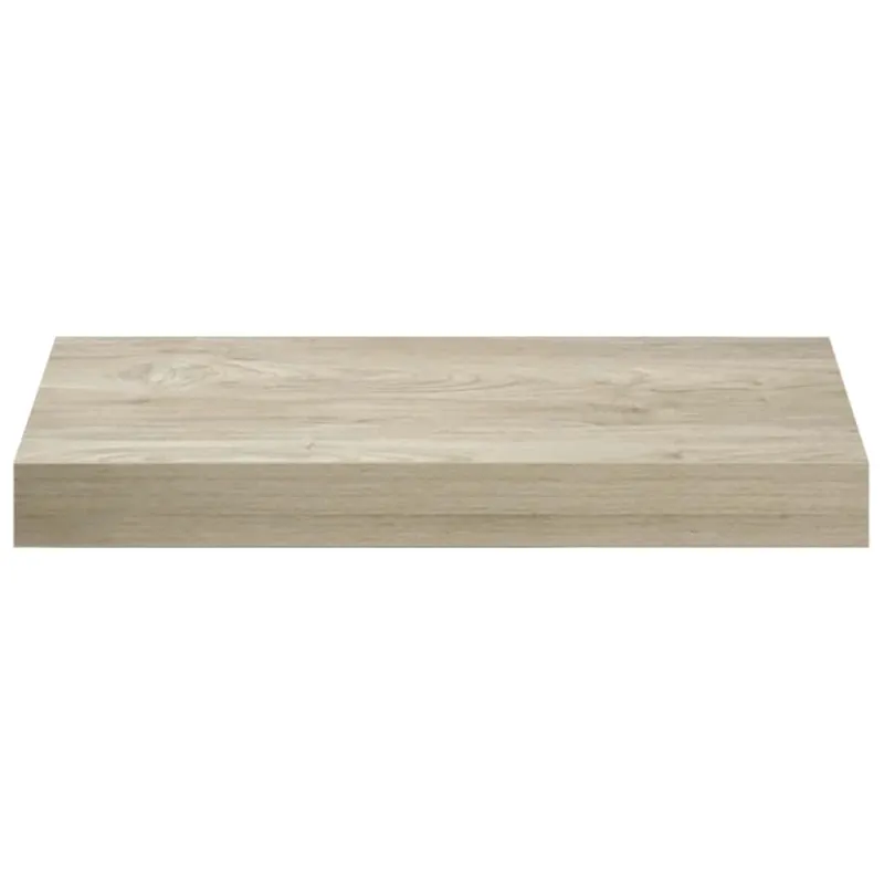 Pakabinamos sieninės lentynos, 2vnt., ąžuolo, 40x23x3,8cm, MDF