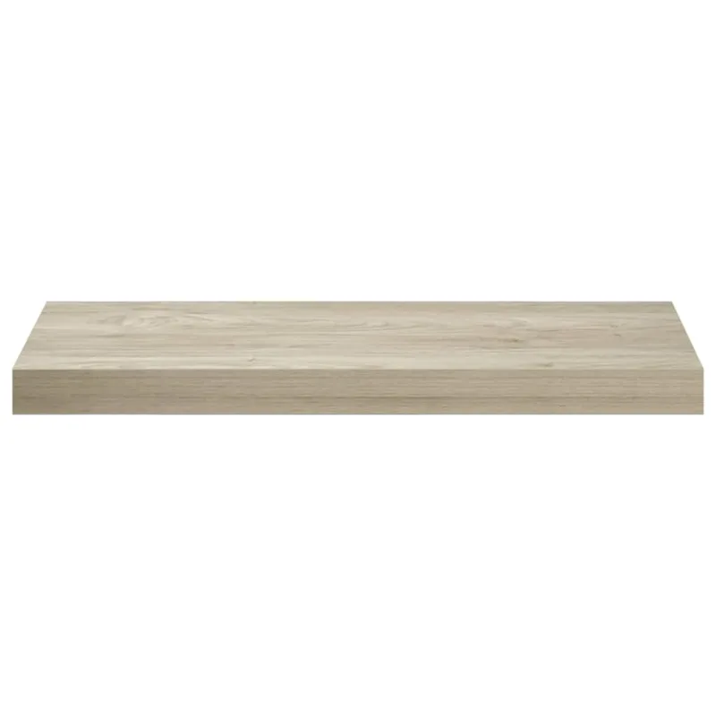 Pakabinamos lentynos, 4vnt., ąžuolo, 60x23,5x3,8cm, MDF