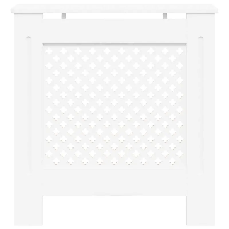 Radiatoriaus uždangalas, baltos spalvos, 78cm, MDF