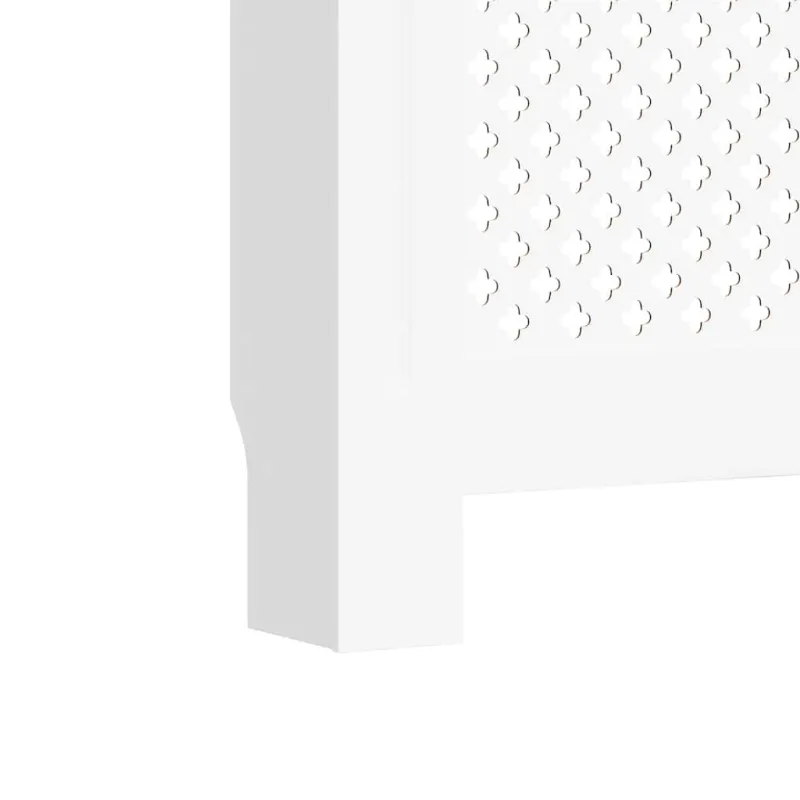 Radiatoriaus uždangalas, baltos spalvos, 78cm, MDF