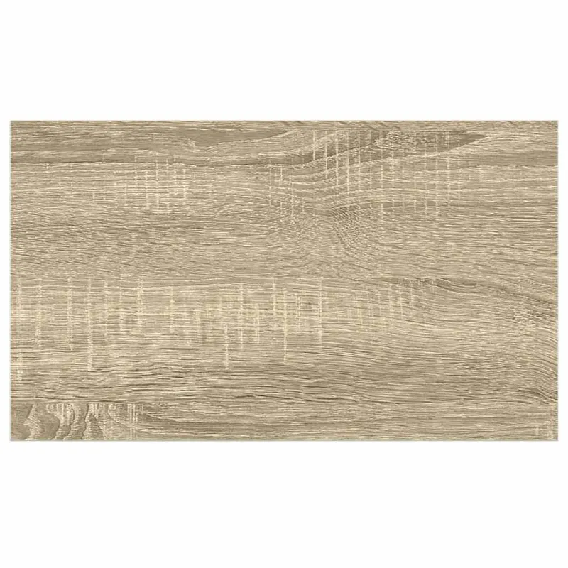 Pakabinamos lentynos, 2vnt., ąžuolo/baltos, 40x23x3,8cm, MDF