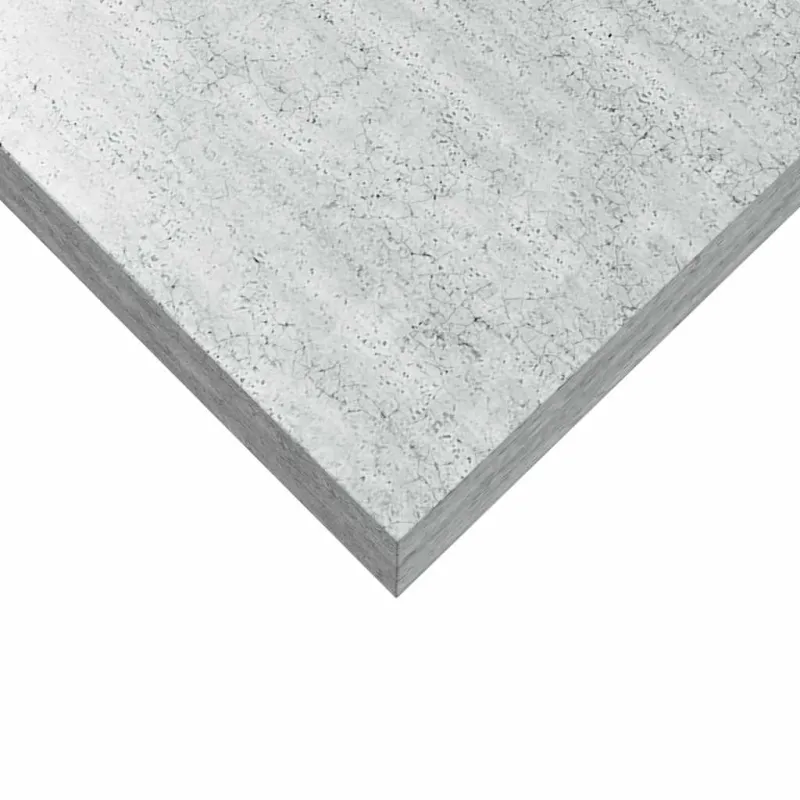 Pakabinamos lentynos, 4vnt., betono pilkos, 23x23,5x3,8cm, MDF
