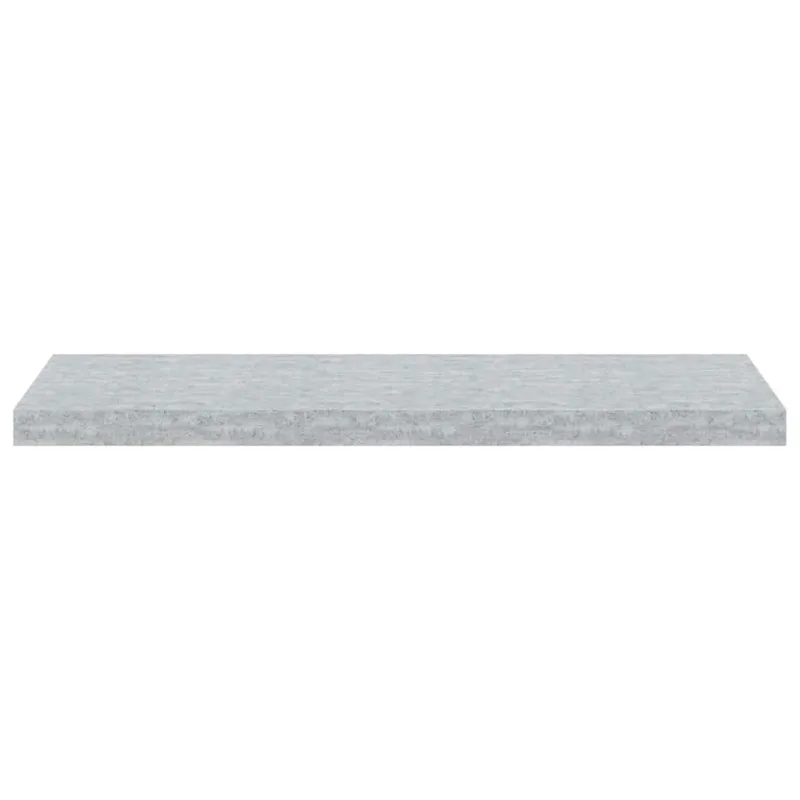 Pakabinama sieninė lentyna, betono pilka, 80x23,5x3,8cm, MDF