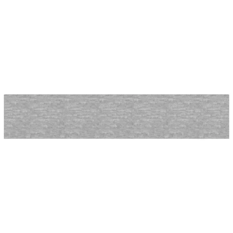 Pakabinamos lentynos, 2vnt., pilkos, 120x23,5x3,8cm, MDF