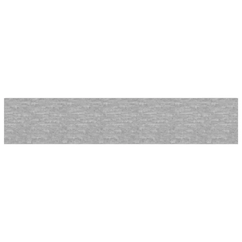 Pakabinamos lentynos, 4vnt., pilkos, 120x23,5x3,8cm, MDF