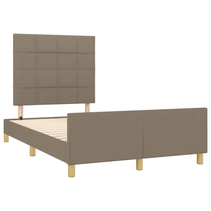 Lovos rėmas be čiužinio, taupe, 120x190cm, audinys