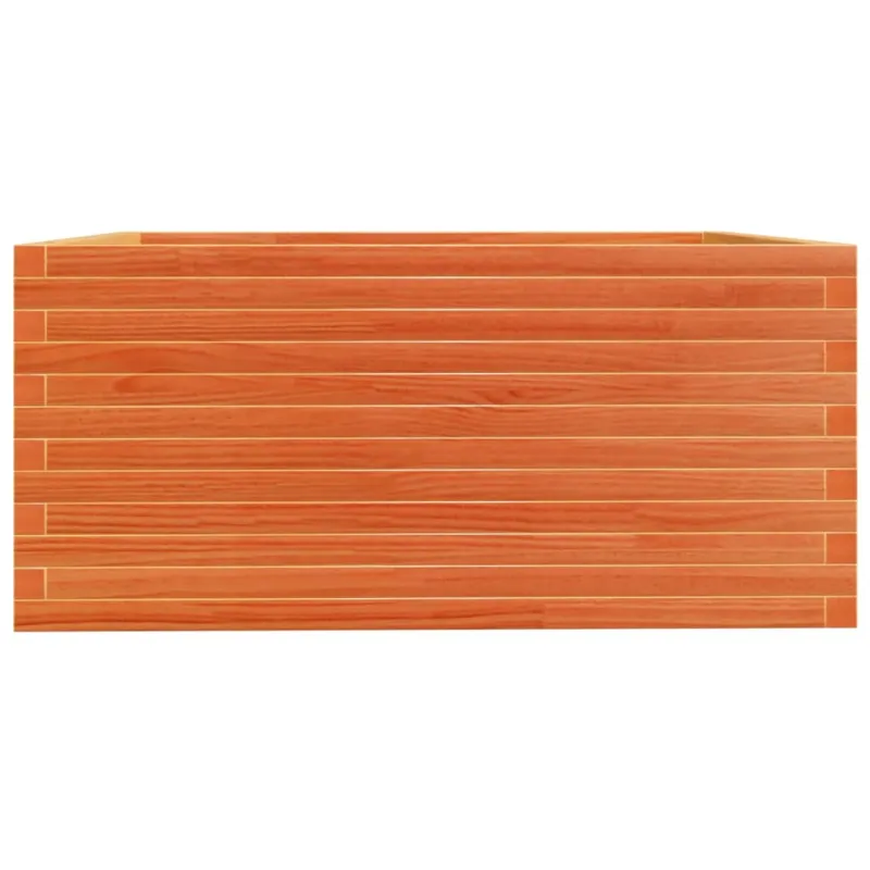 Sodo lovelis, vaško rudas, 100x100x49,5cm, pušies masyvas