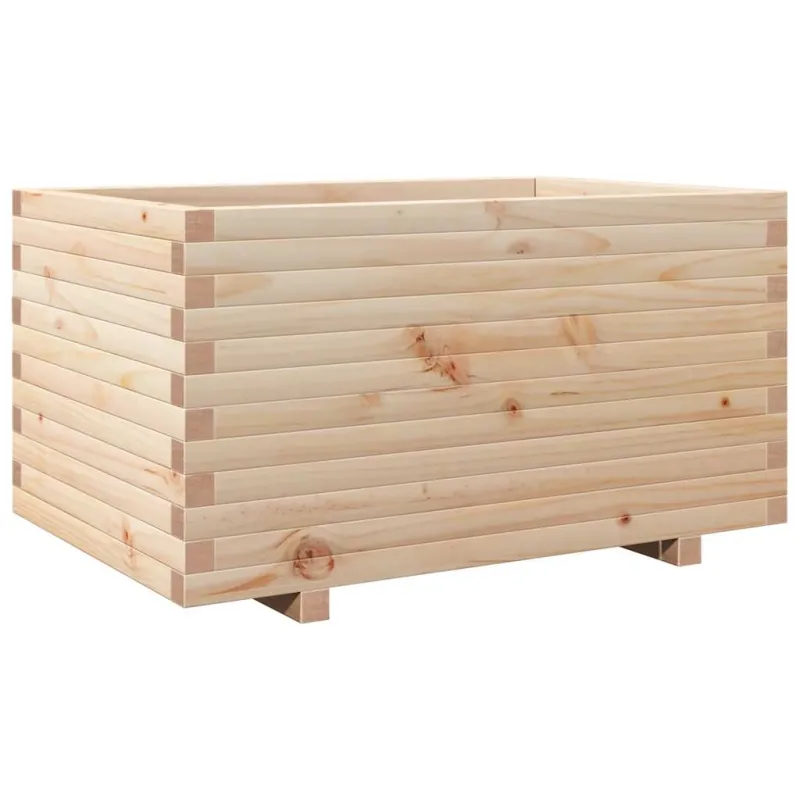 Sodo lovelis, 90x60x49,5cm, pušies medienos masyvas