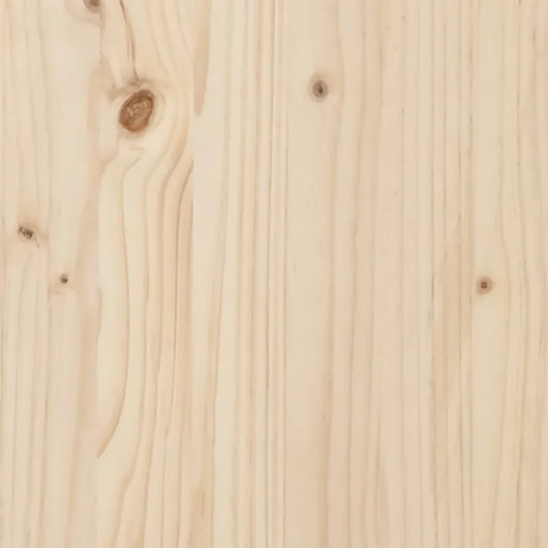 Valgomojo stalas, 160x80x75,5cm, pušis ir plieninis, Y formos rėmas