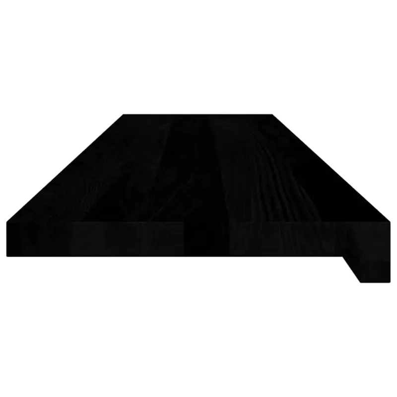 Laiptų pakopos, 8 vnt., tamsiai rudas, 100x25x2 cm, ąžuolo