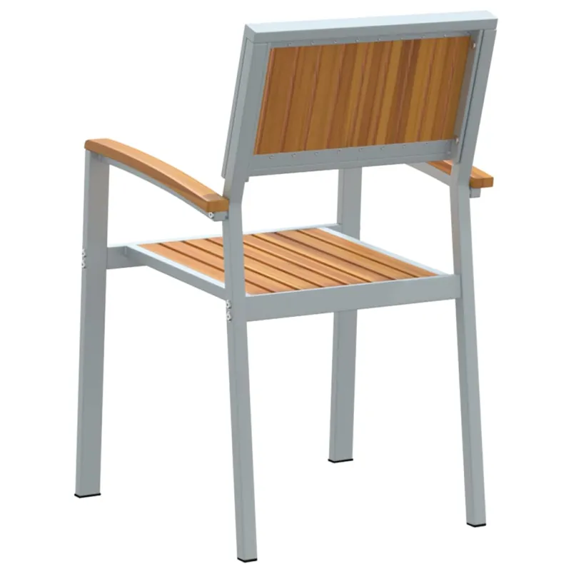 Susilankstantis krėslas 8 pcs Ruda 56 x 57 x 87 cm
