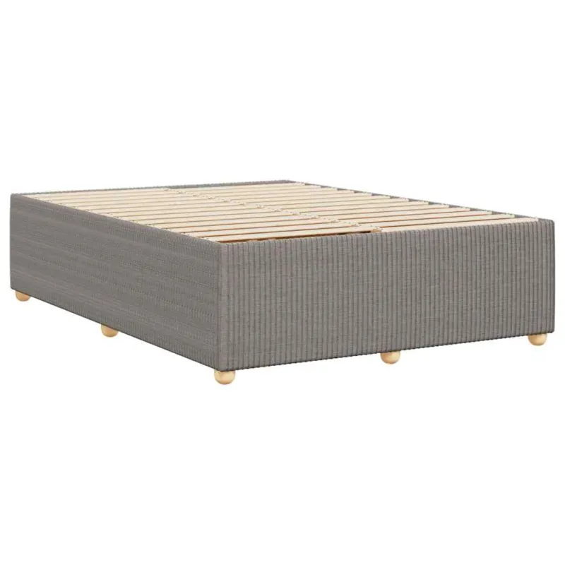 Lovos rėmas be čiužinio, taupe spalvos, 140x190cm, audinys