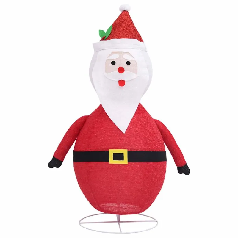 Kalėdinė dekoracija Kalėdų Senelis, 60cm, audinys, LED