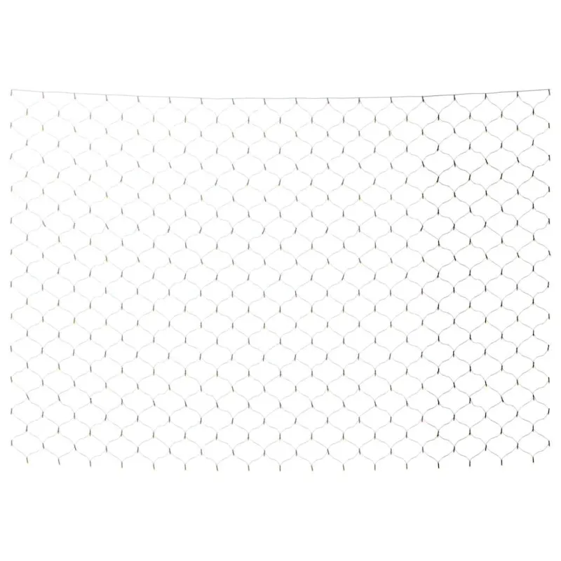 Kalėdinių lempučių tinklas, 3x2m, 204 įvairių spalvų LED