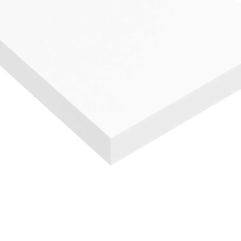 Pakabinama sieninė lentyna, baltos spalvos, 60x23,5x3,8cm, MDF