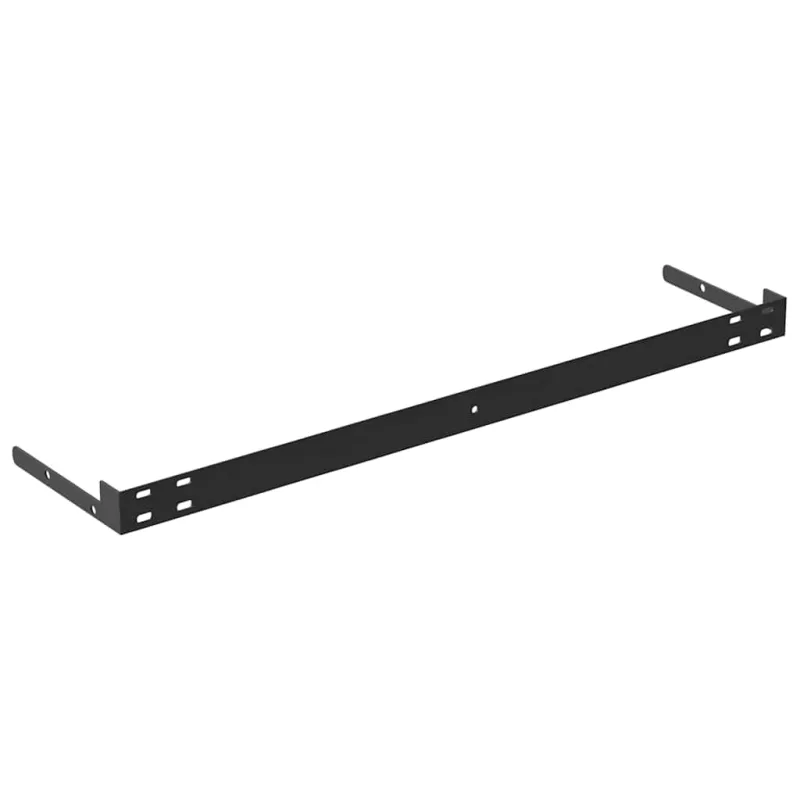 Pakabinama sieninė lentyna, baltos spalvos, 60x23,5x3,8cm, MDF