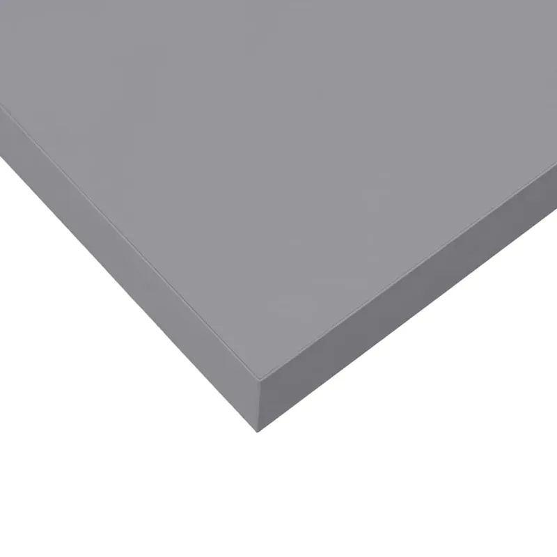 Pakabinama sieninė lentyna, pilkos spalvos, 40x23x3,8cm, MDF