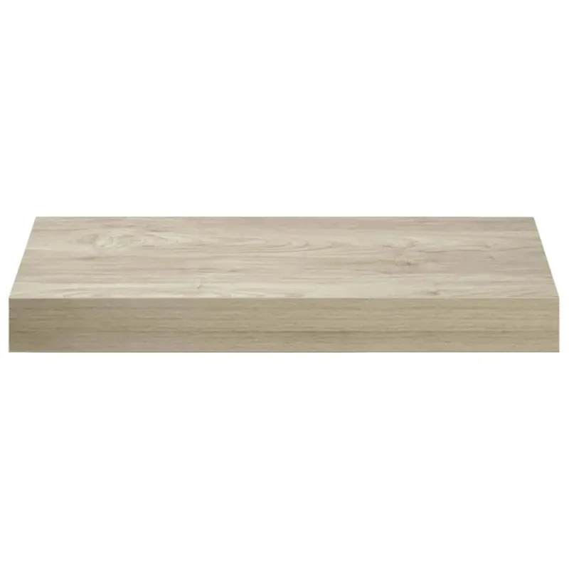 Pakabinamos sieninės lentynos, 4vnt., ąžuolo, 40x23x3,8cm, MDF