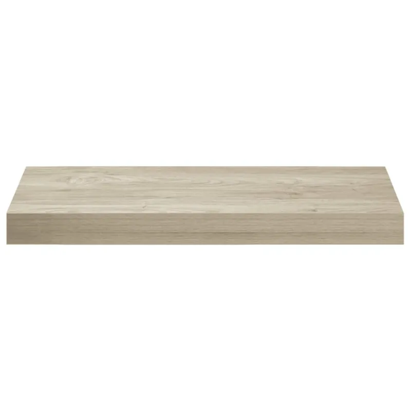 Pakabinamos sieninės lentynos, 2vnt., ąžuolo, 50x23x3,8cm, MDF