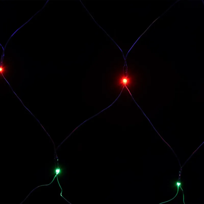 Kalėdinių lempučių tinklas, 4x4m, 544 įvairių spalvų LED