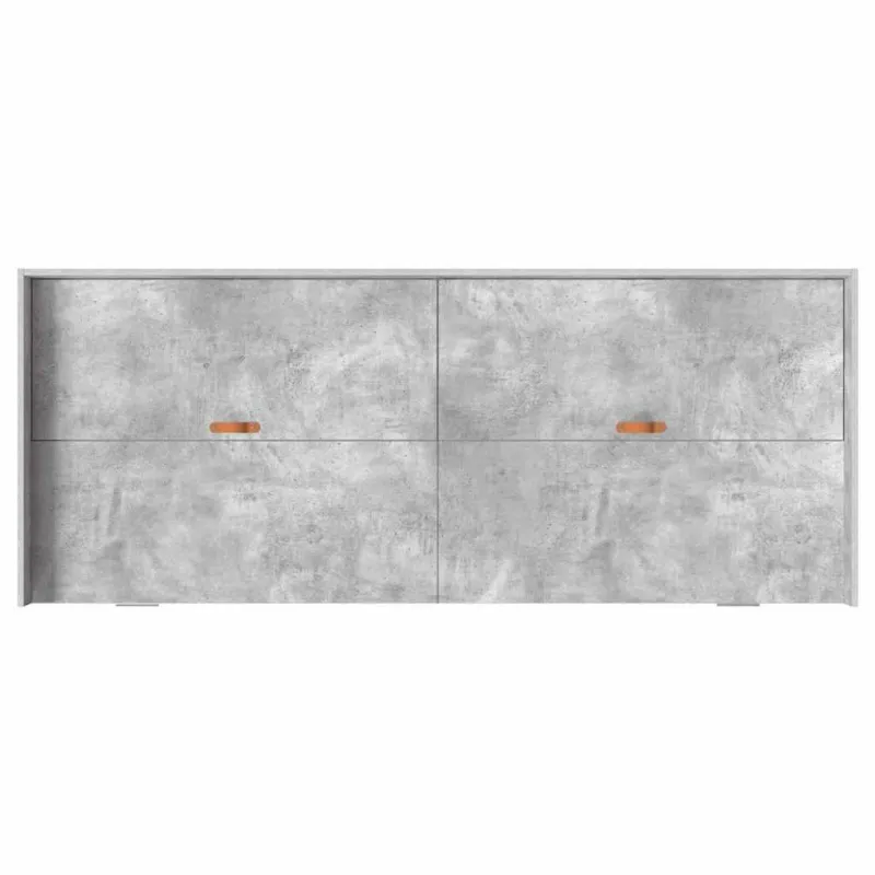 Lovos rėmas Betono pilka 90 x 200 cm Apdirbta mediena