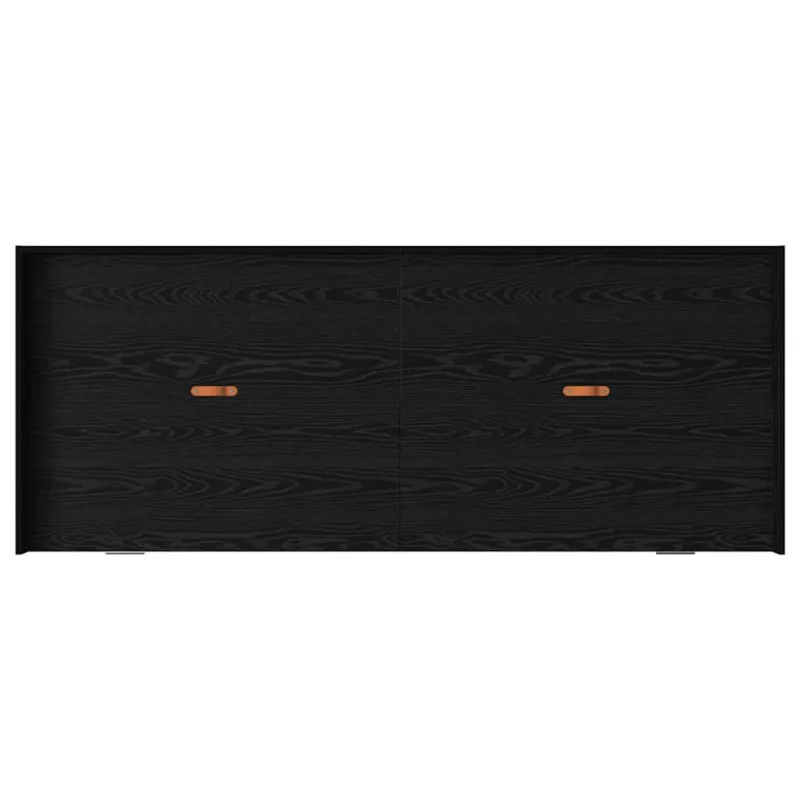 Lovos rėmas Juodas ąžuolas 80 x 200 cm Apdirbta mediena