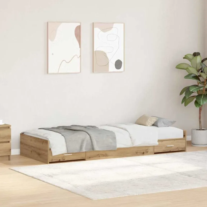 Lovos rėmas Amatininkų ąžuolas 80 x 200 cm Apdirbta mediena