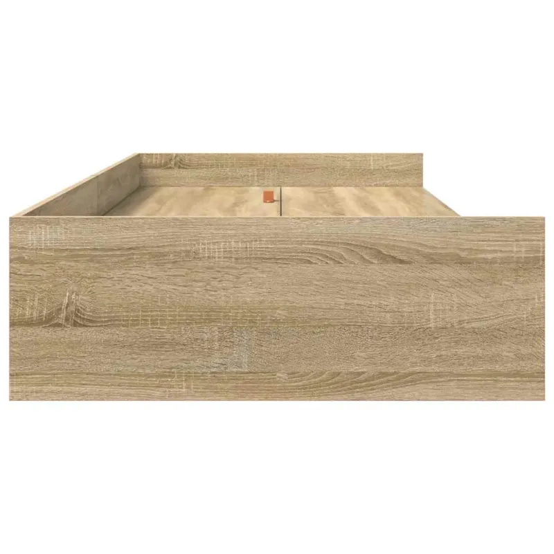Lovos rėmas Sonoma ąžuolas 75 x 190 cm Apdirbta mediena