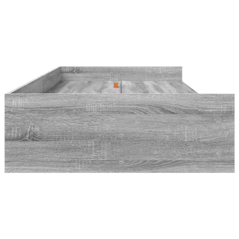 Lovos rėmas Pilkas Sonoma 75 x 190 cm Apdirbta mediena