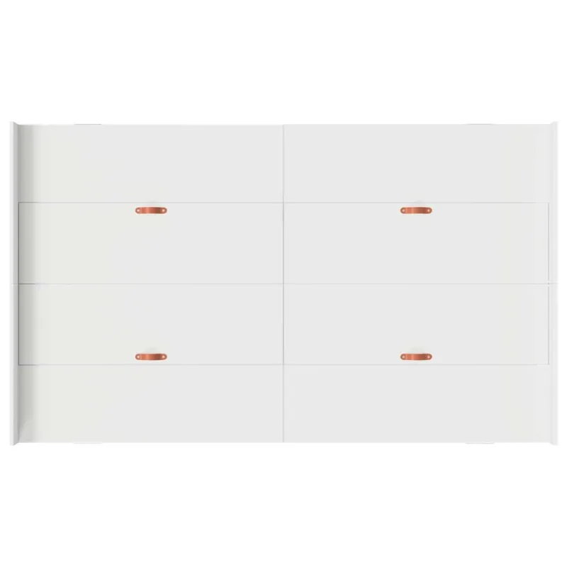 Lova su daiktų laikymo vieta su galvūgalio Balta 120 x 200 cm