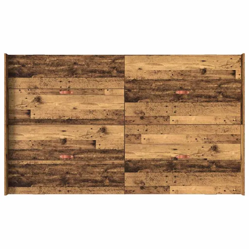 Lova su daiktų laikymo vieta Senovinis medis 120 x 200 cm