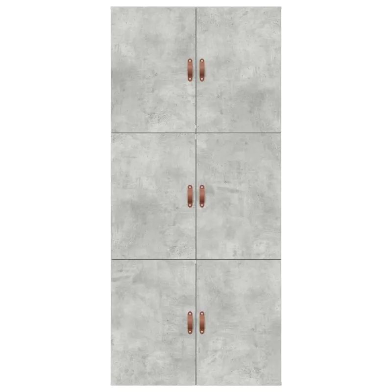 Lova su daiktų laikymo vieta Betono pilka 90 x 200 cm