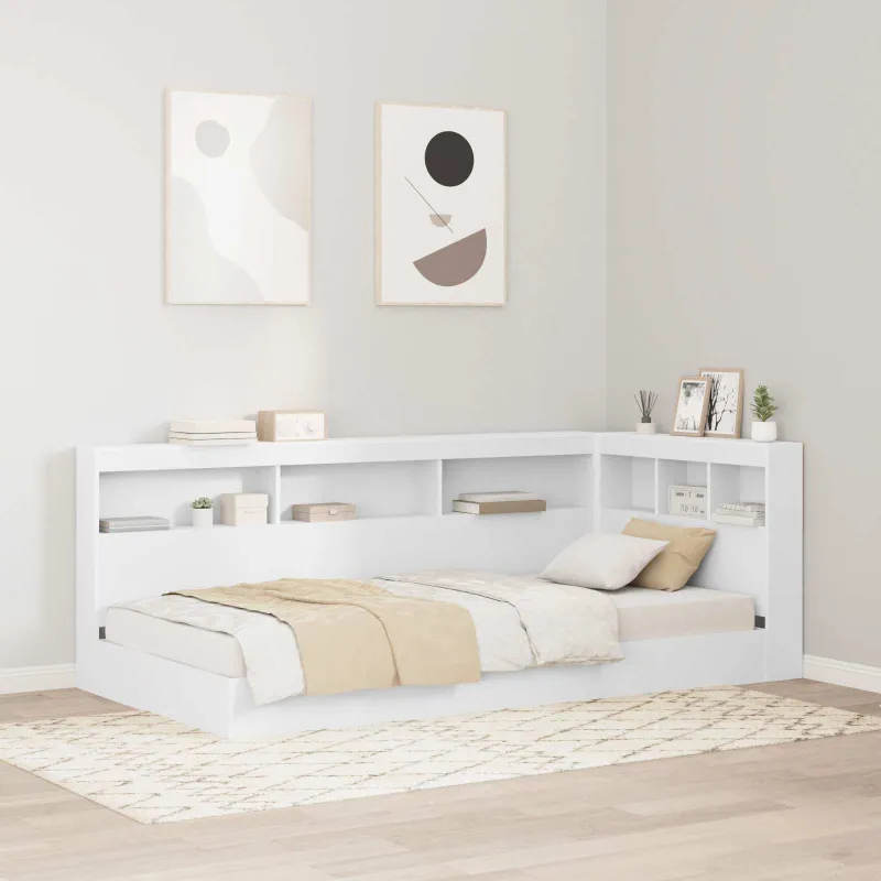Saugojimo galvos atlošas Balta 90 cm Apdirbta mediena