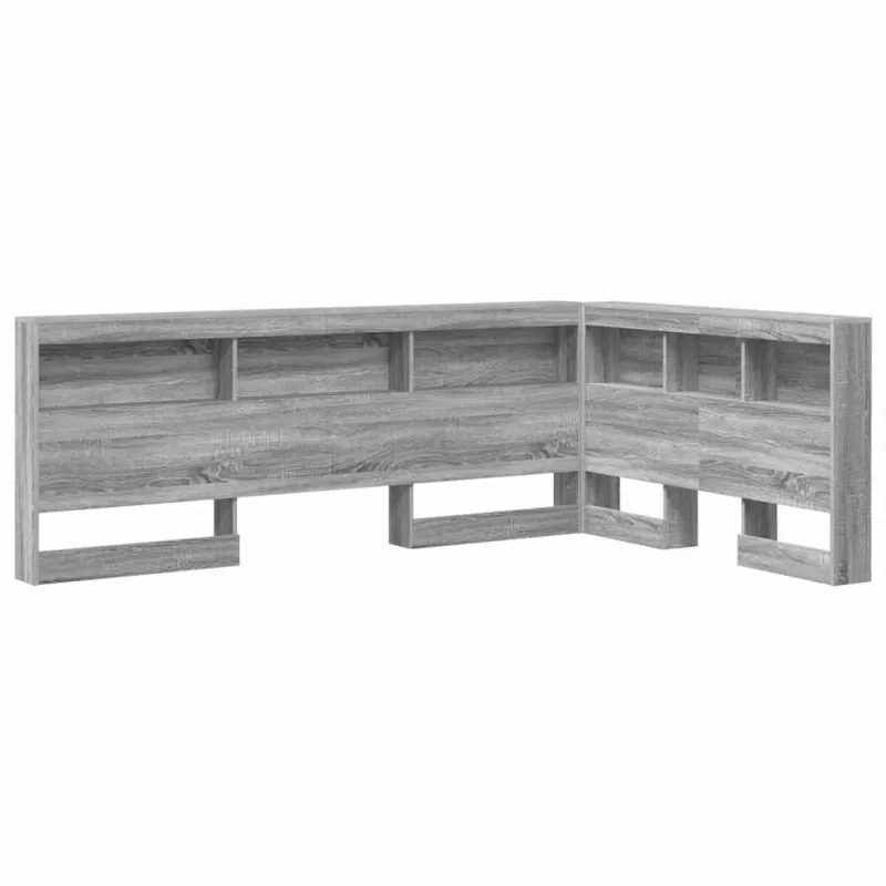 Saugojimo galvos atlošas Pilkas Sonoma 120 cm Apdirbta mediena