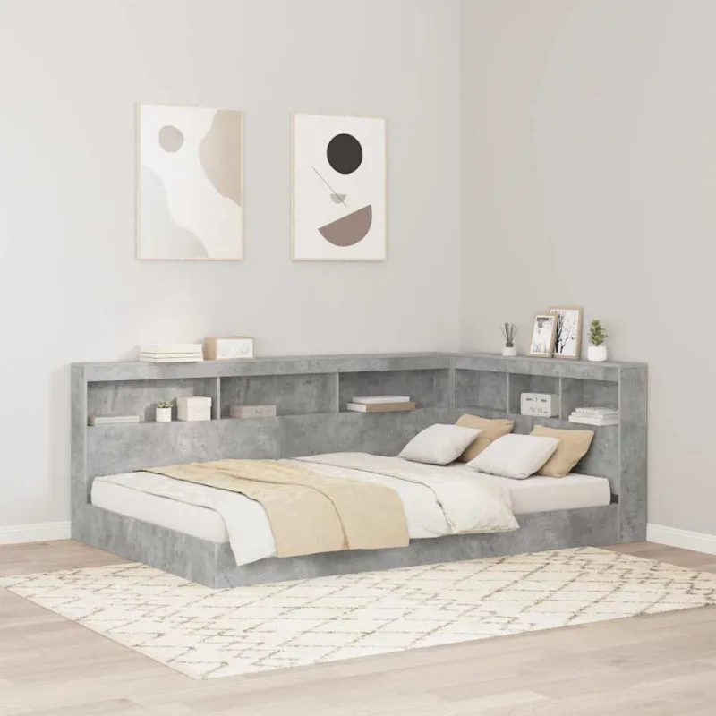 Saugojimo galvos atlošas Betono pilka 207,5 x 137,5 x 76,5 cm