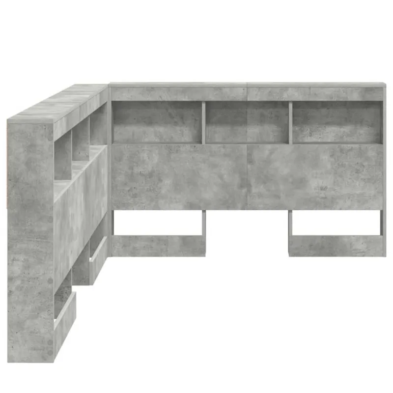Saugojimo galvos atlošas Betono pilka 207,5 x 137,5 x 76,5 cm