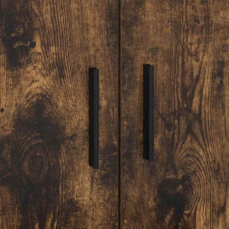 Lova su daiktų laikymo vieta su saugykla Rūkyta ąžuolas 90 cm