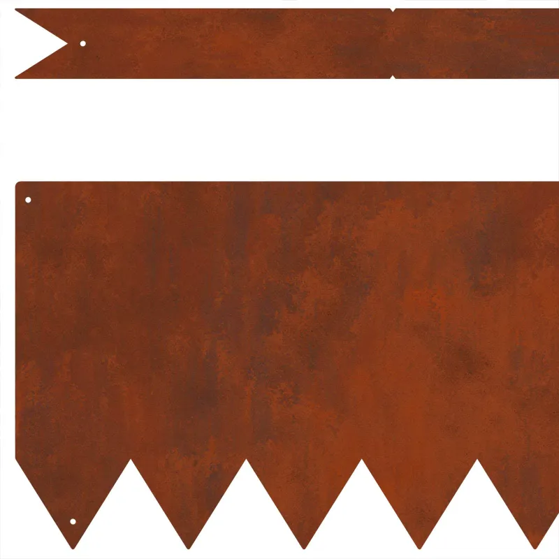 Vejo kraštas 50 pcs Ruda 100 x 0.05 x 20 cm