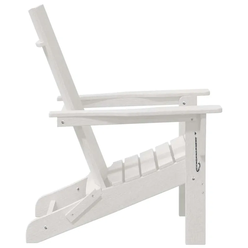 Sodo Kėdė 2 pcs Balta 80.5 x 74.5 x 92 cm Polietilenas