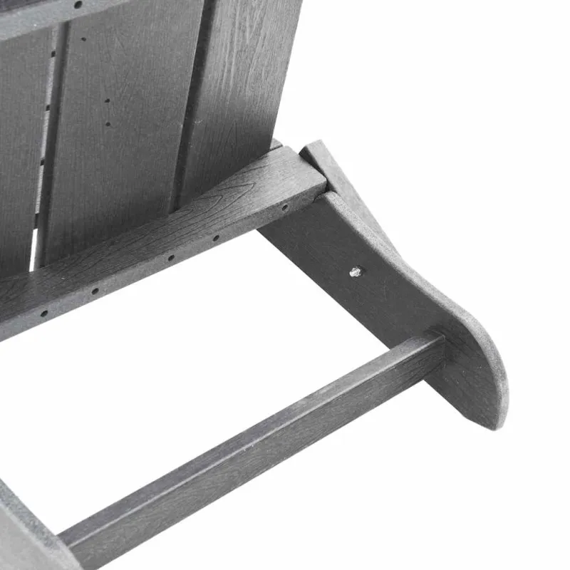 Sodo Kėdė 3 pcs Šviesiai pilka 80.5 x 74.5 x 92 cm Polietilenas